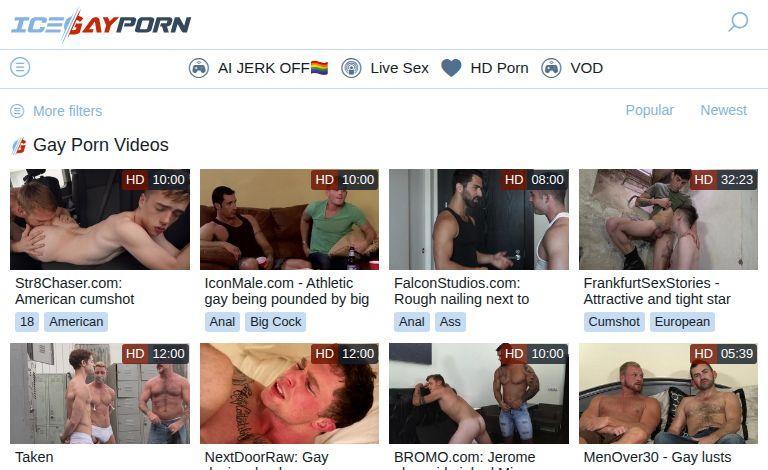 IceGayPorn Review: Free HD Gay Porn with Plenty of Options